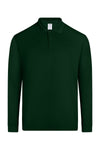 Polo M\Comprida Unisexo Traviola-Verde Garrafa-S-RAG-Tailors-Fardas-e-Uniformes-Vestuario-Pro