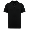 Polo Malha Piqué Bio 180 Criança-Preto-4/6 Anos-RAG-Tailors-Fardas-e-Uniformes-Vestuario-Pro