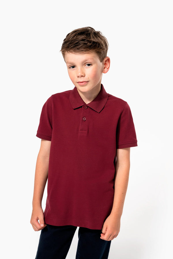 Polo Malha Piqué Bio 180 Criança-RAG-Tailors-Fardas-e-Uniformes-Vestuario-Pro
