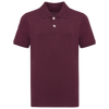 Polo Malha Piqué Bio 180 Criança-Vinho-4/6 Anos-RAG-Tailors-Fardas-e-Uniformes-Vestuario-Pro