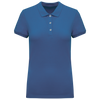 Polo Malha Piqué Manga Curta Senhora-Azul Royal Claro-XS-RAG-Tailors-Fardas-e-Uniformes-Vestuario-Pro