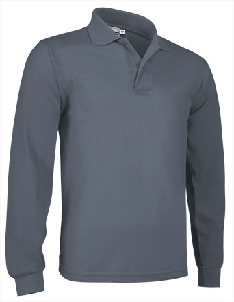 Polo Pedro-Cinza Cimento-S-RAG-Tailors-Fardas-e-Uniformes-Vestuario-Pro