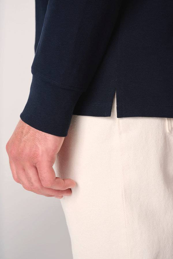Polo Piqué Manga Comprida Homem-RAG-Tailors-Fardas-e-Uniformes-Vestuario-Pro