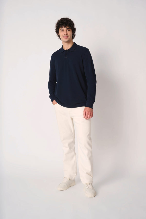 Polo Piqué Manga Comprida Homem-RAG-Tailors-Fardas-e-Uniformes-Vestuario-Pro