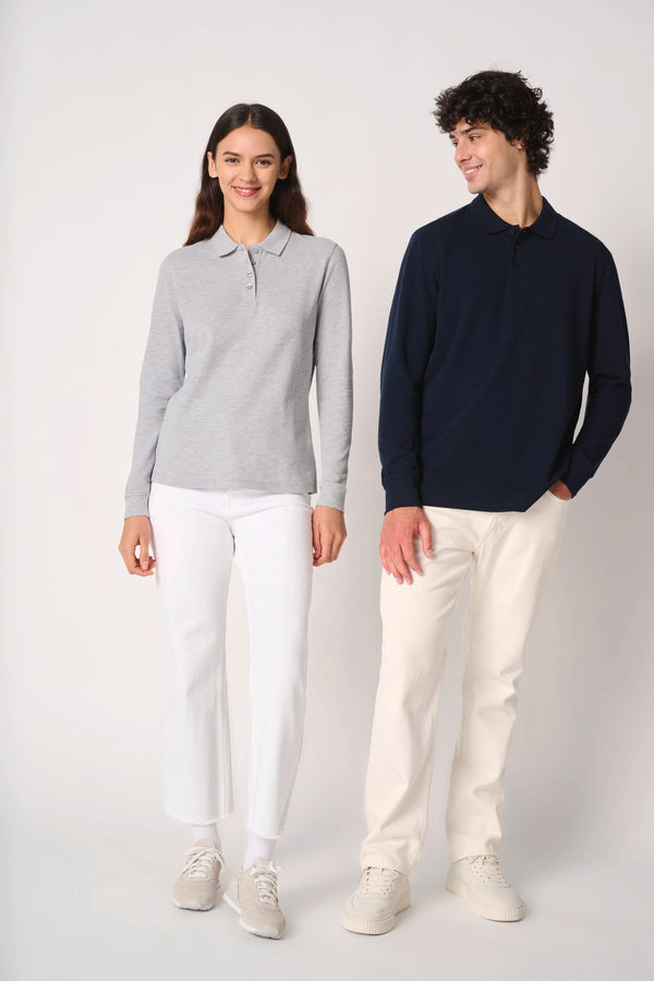Polo Piqué Manga Comprida Senhora-RAG-Tailors-Fardas-e-Uniformes-Vestuario-Pro