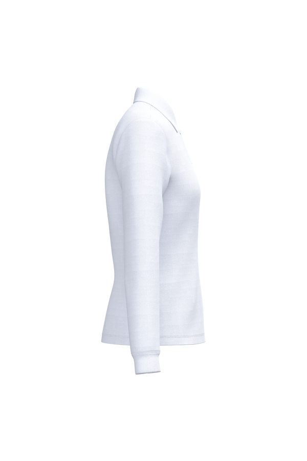 Polo Piqué Manga Comprida Senhora-RAG-Tailors-Fardas-e-Uniformes-Vestuario-Pro