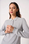 Polo Piqué Manga Comprida Senhora-RAG-Tailors-Fardas-e-Uniformes-Vestuario-Pro