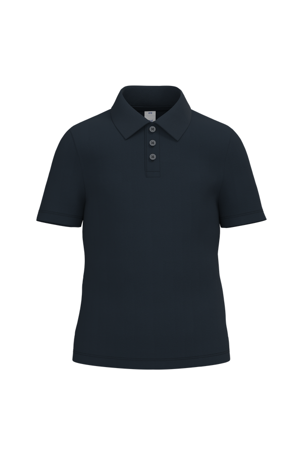 Polo Piqué de Criança-Azul Marinho Ideal-2/4 Anos-RAG-Tailors-Fardas-e-Uniformes-Vestuario-Pro