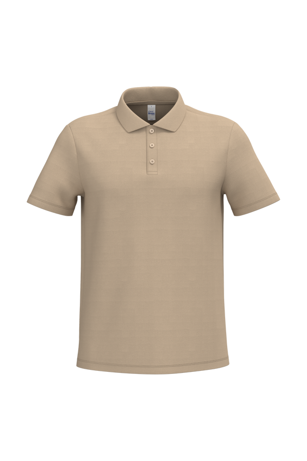 Polo Piqué de Homem-Areia Ideal-XS-RAG-Tailors-Fardas-e-Uniformes-Vestuario-Pro