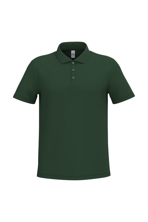 Polo Piqué de Homem-Verde Floresta Ideal-XS-RAG-Tailors-Fardas-e-Uniformes-Vestuario-Pro