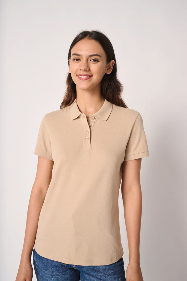 Polo Piqué de Senhora Manga Curta-RAG-Tailors-Fardas-e-Uniformes-Vestuario-Pro