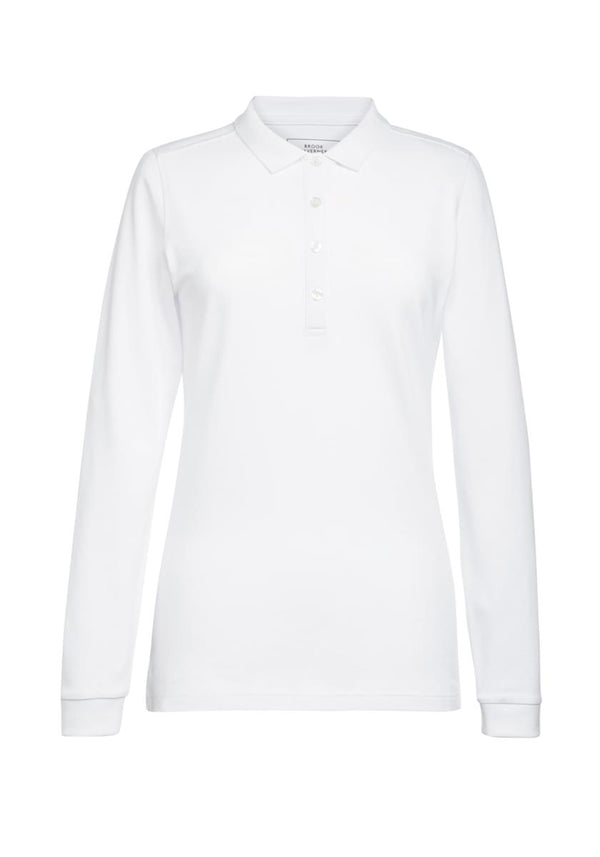 Polo Premium Algodão Anna-White-XS (XSM)-RAG-Tailors-Fardas-e-Uniformes-Vestuario-Pro