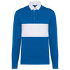 Polo Rugby de manga comprida-Sporty Royal Blue / White-XS-RAG-Tailors-Fardas-e-Uniformes-Vestuario-Pro