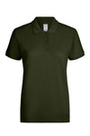 Polo Senhora Solange-Khaki Green - 601-XS-RAG-Tailors-Fardas-e-Uniformes-Vestuario-Pro