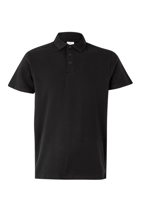 Polo Stretch Manga Curta Homem-Preto-S-RAG-Tailors-Fardas-e-Uniformes-Vestuario-Pro