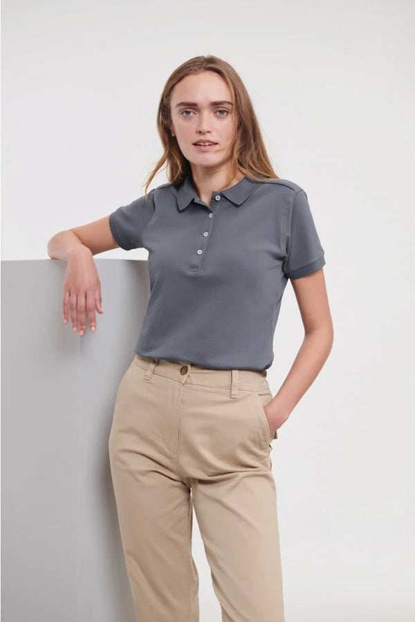 Polo Stretch de senhora-RAG-Tailors-Fardas-e-Uniformes-Vestuario-Pro