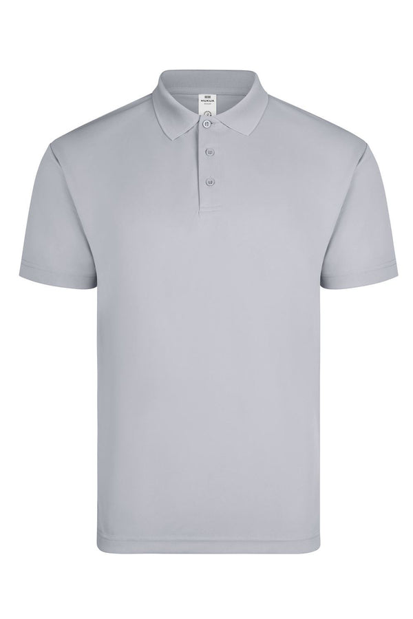 Polo Técnico Unissexo Bogan de Manga Curta-Ultimate Grey - 222-S-RAG-Tailors-Fardas-e-Uniformes-Vestuario-Pro