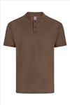 Polo Unisexo Almeria-Mocha - 107-S-RAG-Tailors-Fardas-e-Uniformes-Vestuario-Pro