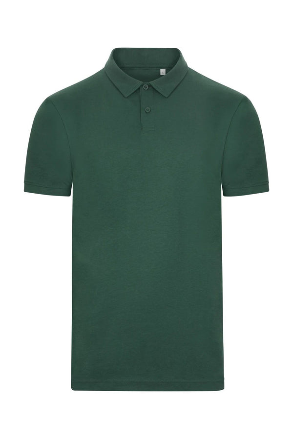 Polo Unissexo de Manga Curta em Algodão Orgânico-Camp Green - 622-S-RAG-Tailors-Fardas-e-Uniformes-Vestuario-Pro