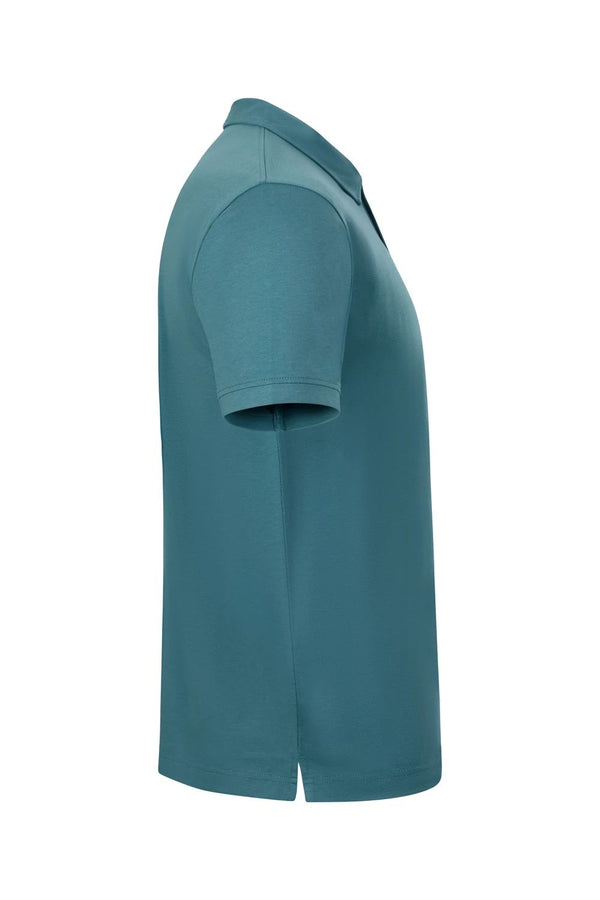Polo Unissexo de Manga Curta em Algodão Orgânico-RAG-Tailors-Fardas-e-Uniformes-Vestuario-Pro