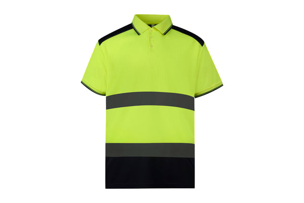 Polo bicolor de alta visibilidade-RAG-Tailors-Fardas-e-Uniformes-Vestuario-Pro