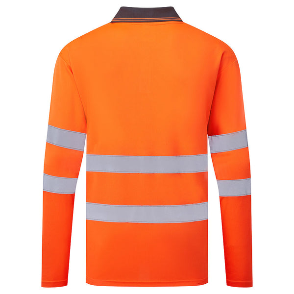 Polo de Alta Visibilidade Essential M/L-RAG-Tailors-Fardas-e-Uniformes-Vestuario-Pro