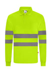 Polo de Alta Visibilidade de Manga Comprida-Amarelo Fluorescente - 20-S-RAG-Tailors-Fardas-e-Uniformes-Vestuario-Pro