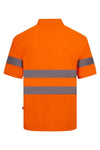 Polo de Alta Visibilidade de Manga Curta-RAG-Tailors-Fardas-e-Uniformes-Vestuario-Pro