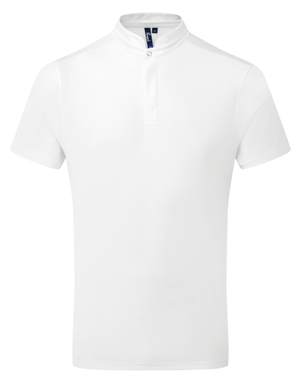 Polo de Chef Essential de Manga Curta Homem-Branco-XS-RAG-Tailors-Fardas-e-Uniformes-Vestuario-Pro