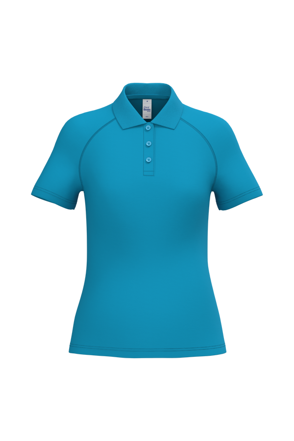 Polo de Desporto de Senhora-Azul Atol Ideal-XS-RAG-Tailors-Fardas-e-Uniformes-Vestuario-Pro