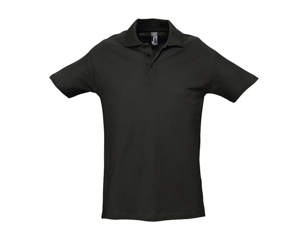 Polo de Manga Curta Spring II para Homem-Preto-S-RAG-Tailors-Fardas-e-Uniformes-Vestuario-Pro