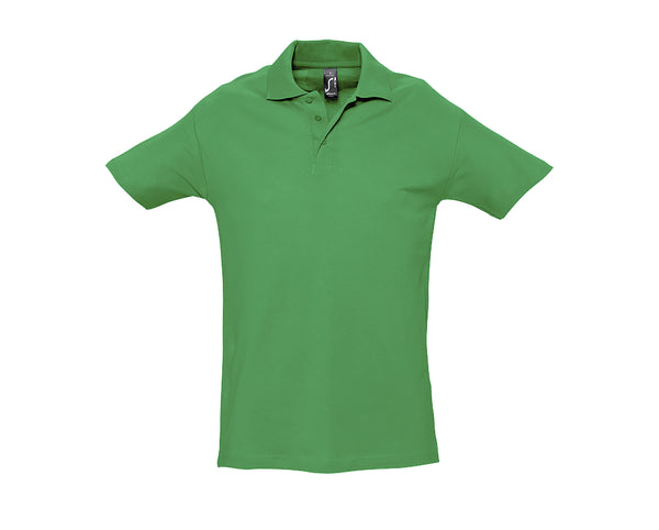 Polo de Manga Curta Spring II para Homem-Verde Dos Prados-S-RAG-Tailors-Fardas-e-Uniformes-Vestuario-Pro