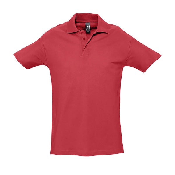 Polo de Manga Curta Spring II para Homem-Vermelho - 145-S-RAG-Tailors-Fardas-e-Uniformes-Vestuario-Pro