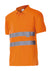 Polo de Manga Curta de Alta Visibilidade-Narnaja Fluor-S-RAG-Tailors-Fardas-e-Uniformes-Vestuario-Pro