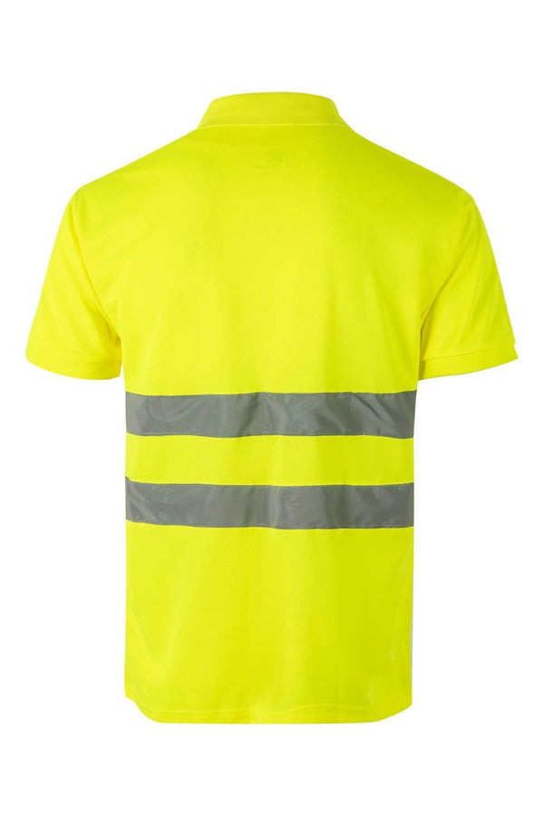 Polo de Manga Curta de Alta Visibilidade-RAG-Tailors-Fardas-e-Uniformes-Vestuario-Pro