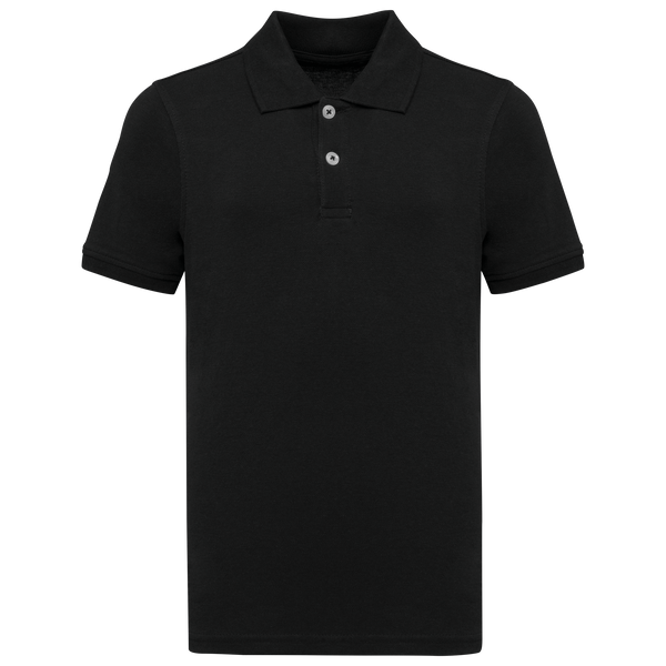 Polo de Manga Curta de Criança-Preto-4/6 Anos-RAG-Tailors-Fardas-e-Uniformes-Vestuario-Pro