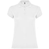 Polo de Senhora Ajustado Star Woman-Branco - 01-S-RAG-Tailors-Fardas-e-Uniformes-Vestuario-Pro