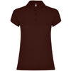 Polo de Senhora Ajustado Star Woman-Chocolate - 87-S-RAG-Tailors-Fardas-e-Uniformes-Vestuario-Pro