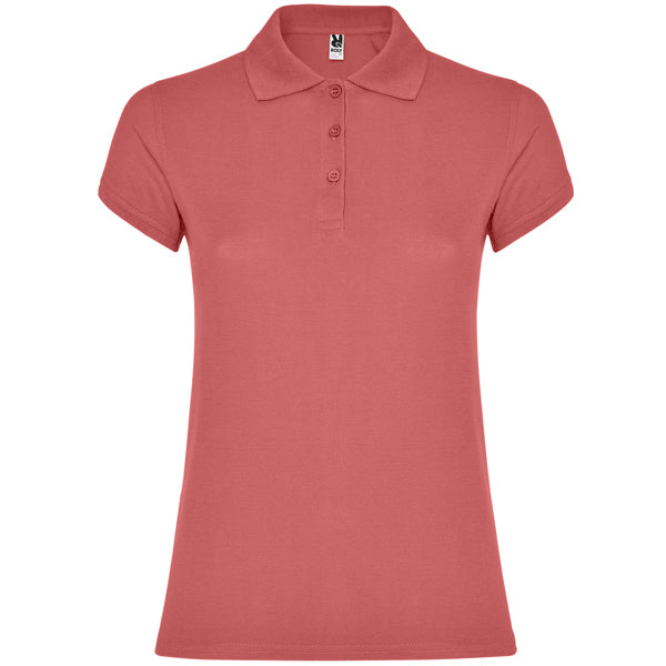 Polo de Senhora Ajustado Star Woman-Chrysatemum Red - 262-S-RAG-Tailors-Fardas-e-Uniformes-Vestuario-Pro