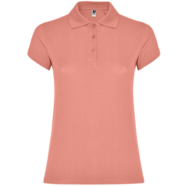 Polo de Senhora Ajustado Star Woman-Clay Orange - 266-S-RAG-Tailors-Fardas-e-Uniformes-Vestuario-Pro