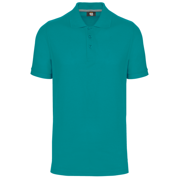 Polo de homem Limeiro - 200 g/m² SilverPlus® Anti-borboto-Teal Blue-S-RAG-Tailors-Fardas-e-Uniformes-Vestuario-Pro