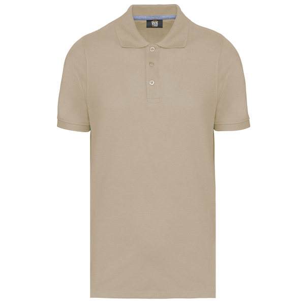 Polo de homem Limeiro - 200 g/m² SilverPlus® Anti-borboto (2/2)-Light Sand-S-RAG-Tailors-Fardas-e-Uniformes-Vestuario-Pro