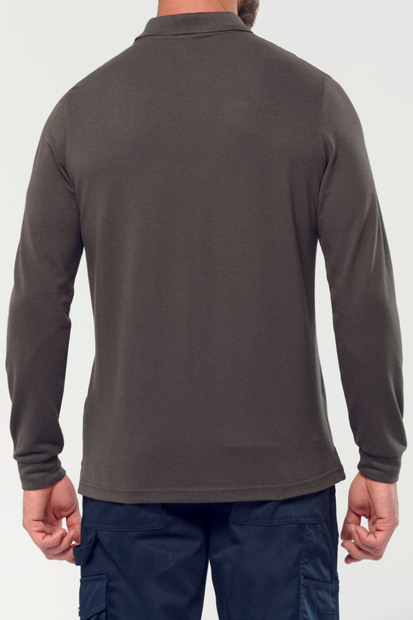Polo de manga comprida Barro-RAG-Tailors-Fardas-e-Uniformes-Vestuario-Pro