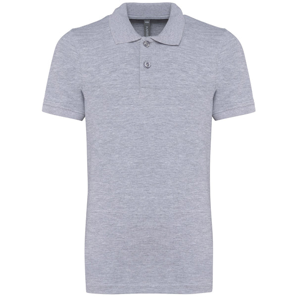 Polo de manga curta de criança-Oxford Grey-4/6 Y (4/6 ans)-RAG-Tailors-Fardas-e-Uniformes-Vestuario-Pro