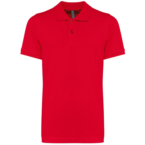 Polo de manga curta de criança-Red-4/6 Y (4/6 ans)-RAG-Tailors-Fardas-e-Uniformes-Vestuario-Pro