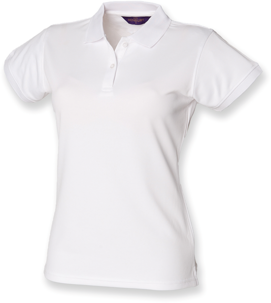 Polo de senhora COOLPLUS®-Branco-XS-RAG-Tailors-Fardas-e-Uniformes-Vestuario-Pro