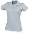 Polo de senhora COOLPLUS®-Silver Grey-XS-RAG-Tailors-Fardas-e-Uniformes-Vestuario-Pro
