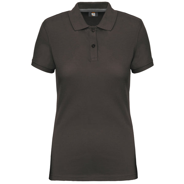 Polo de senhora Limeiro - 200 g/m² SilverPlus® Anti-Borboto-Dark Grey-XS-RAG-Tailors-Fardas-e-Uniformes-Vestuario-Pro