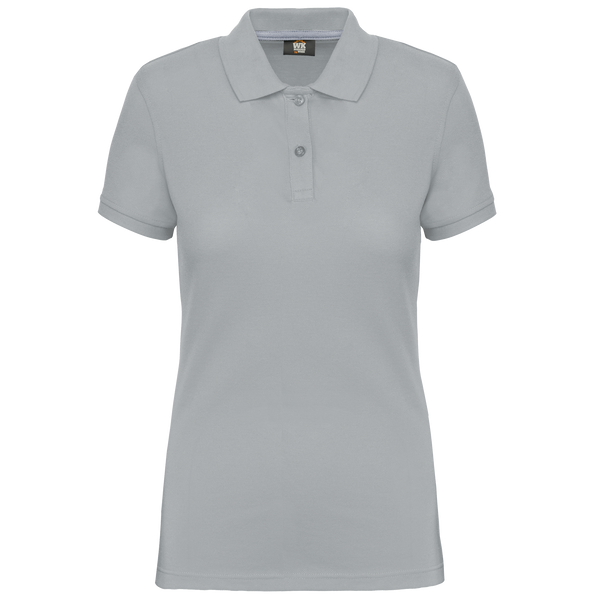Polo de senhora Limeiro - 200 g/m² SilverPlus® Anti-Borboto-Snow Grey-XS-RAG-Tailors-Fardas-e-Uniformes-Vestuario-Pro