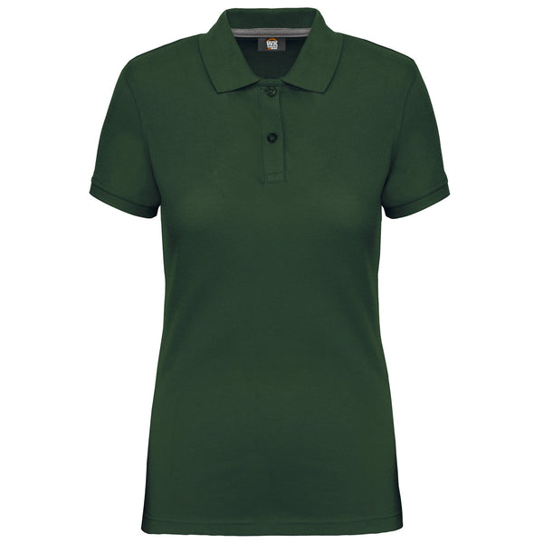 Polo de senhora Limeiro - 200 g/m² SilverPlus® Anti-Borboto (1/2)-Forest Green-XS-RAG-Tailors-Fardas-e-Uniformes-Vestuario-Pro